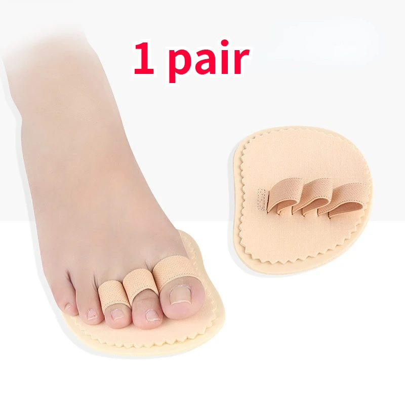 

1 Pair Toe Split Toe Front Pads for Women High Heels Invisible Front Pads Anti-Slip Pads for Foot Care Tools Health Front Pads