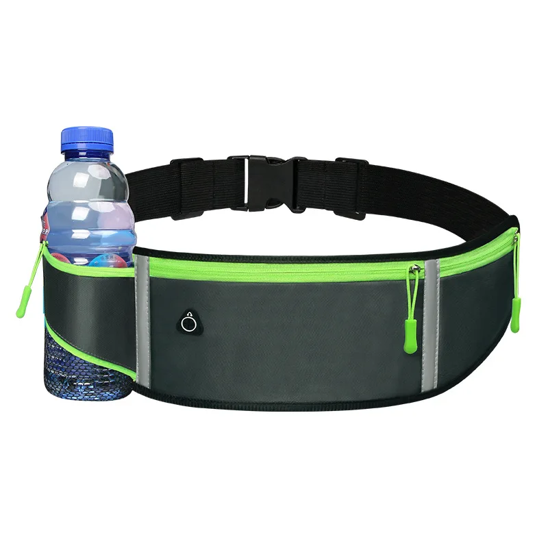 Stylish Sport Running Waist Bag For Women Men Waterproof Gym Bag Safty Reflective Tape Cycling Phone Case Running Belt