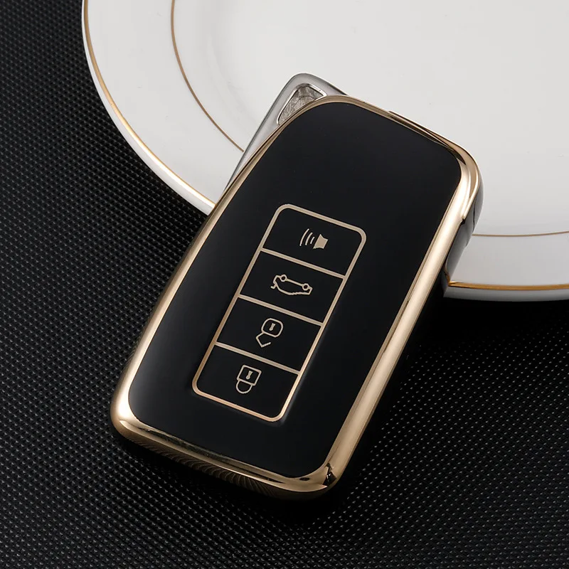 

Новый высококачественный автомобильный держатель для ключей из ТПУ для Lexus NX GS RX IS ES GX LX RC 200 250 350 LS 450H 300H 4 защитный чехол для кнопочного ключа
