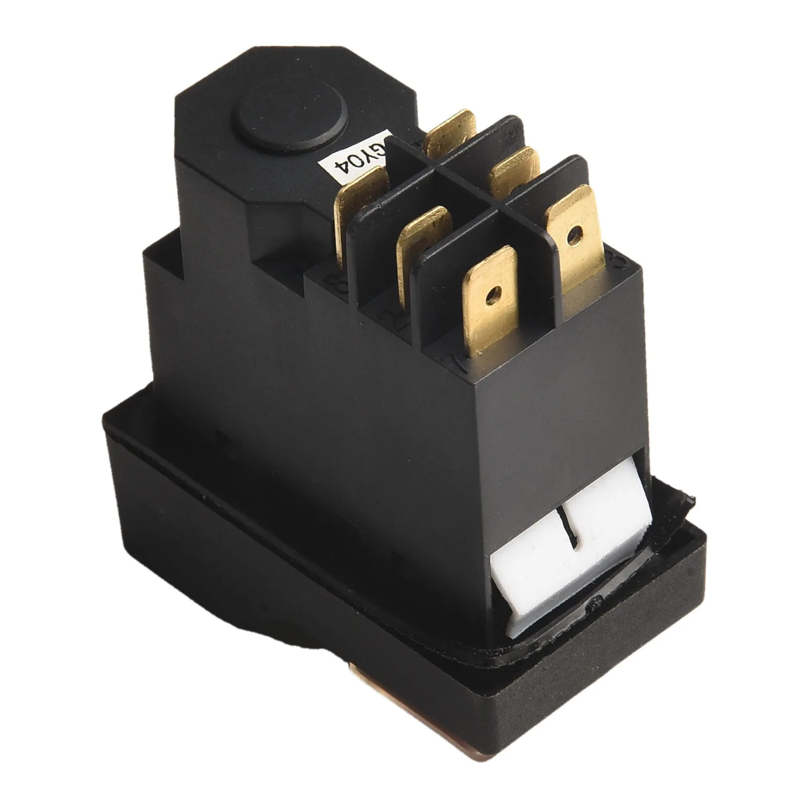 Кнопочный переключатель KJD17 127 В для влажной или среды. Цвет: черный. Простая