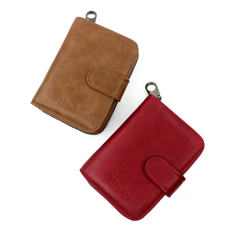 

Wallet for Women Short Leather Card Holder for Ladies Small Pattern Wallet Coin Purse Soft PU Anti-theft Multi Colors Available