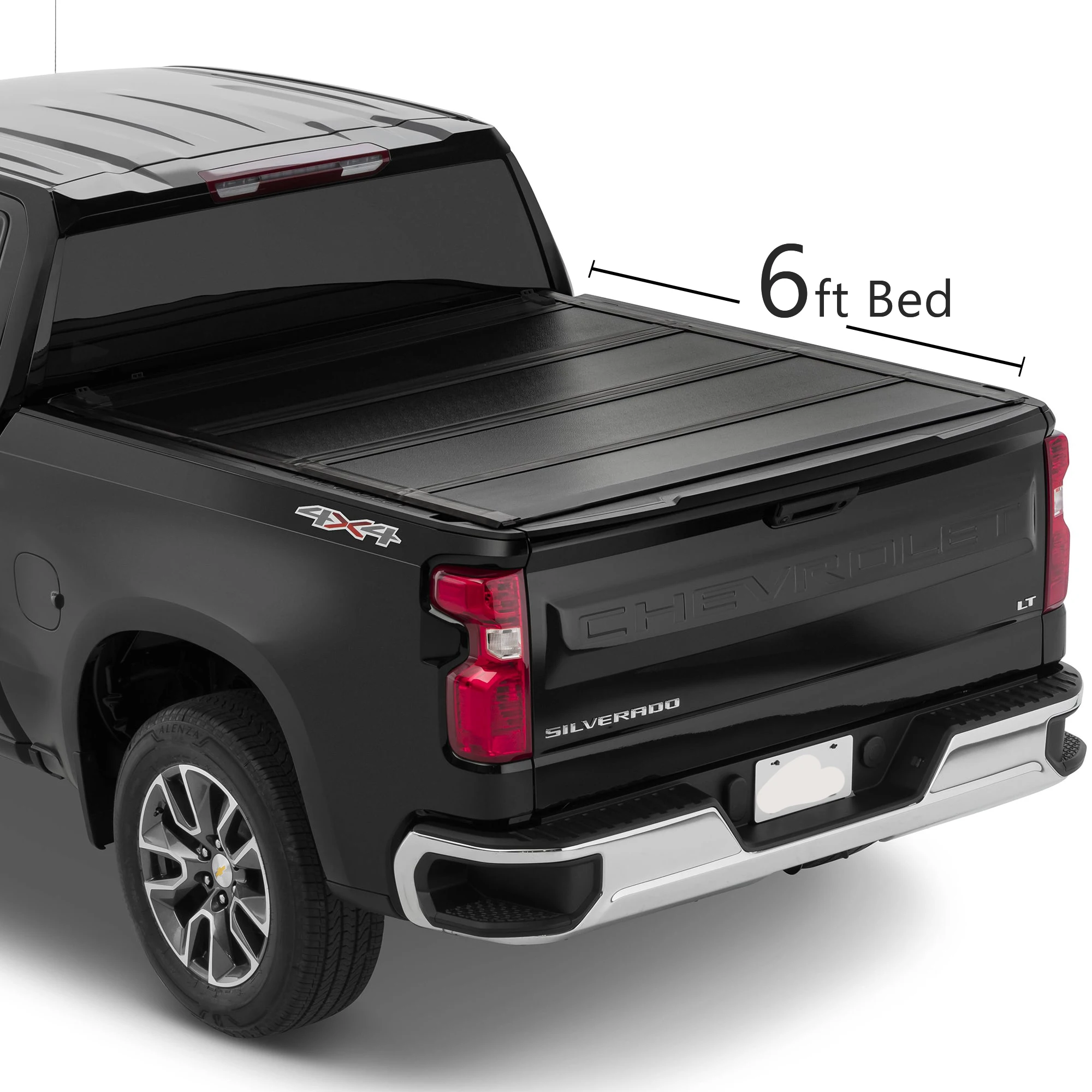 

High Quality OEM 4x4 Pickup Truck Accessories Retractable Hard Four Fold Tonneau Cover for Car Different Models