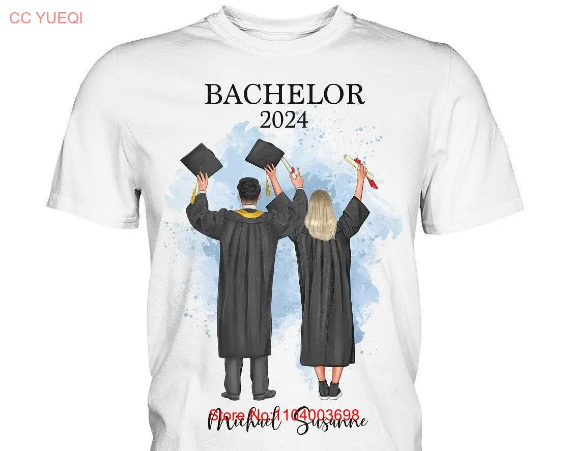 Футболка премиум-класса Bachelor Master Degree Doctor Personalized Friends Fellow Students Abitur School Graduation