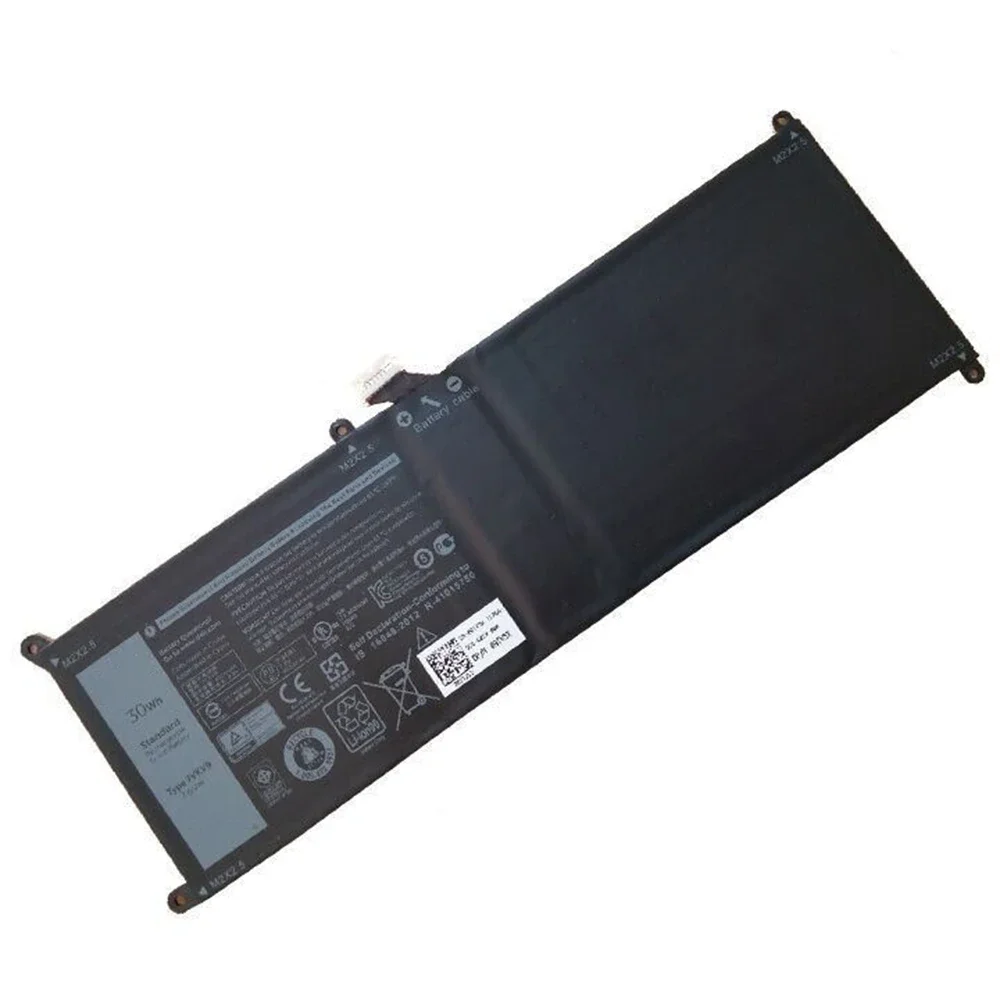 Оригинальный аккумулятор для ноутбука 7VKV9 7 6 В 30 Втч Dell XPS 12 9250 Latitude 7275 9TV5X