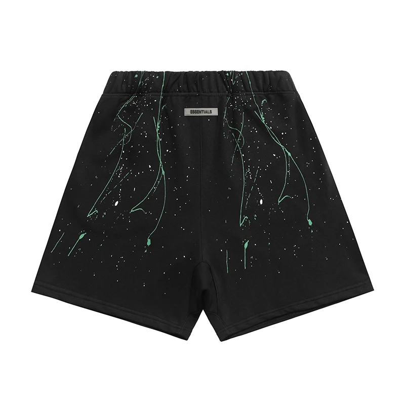 New Men's Essentials Summer Shorts Reflective Letter Streetwear Designer shorts Breathable Cotton Sports Shorts
