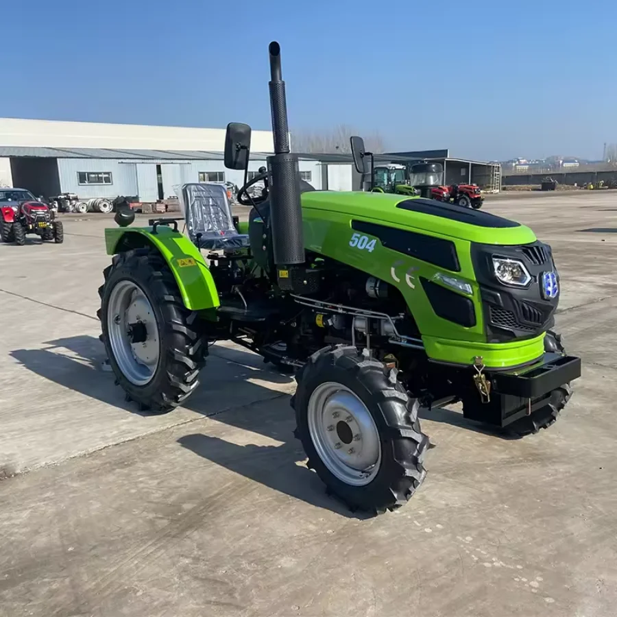 Фото Садовый трактор мощностью 70 л.с. 4WD — конструкция узкого тела, не повреждает фруктовые деревья №5