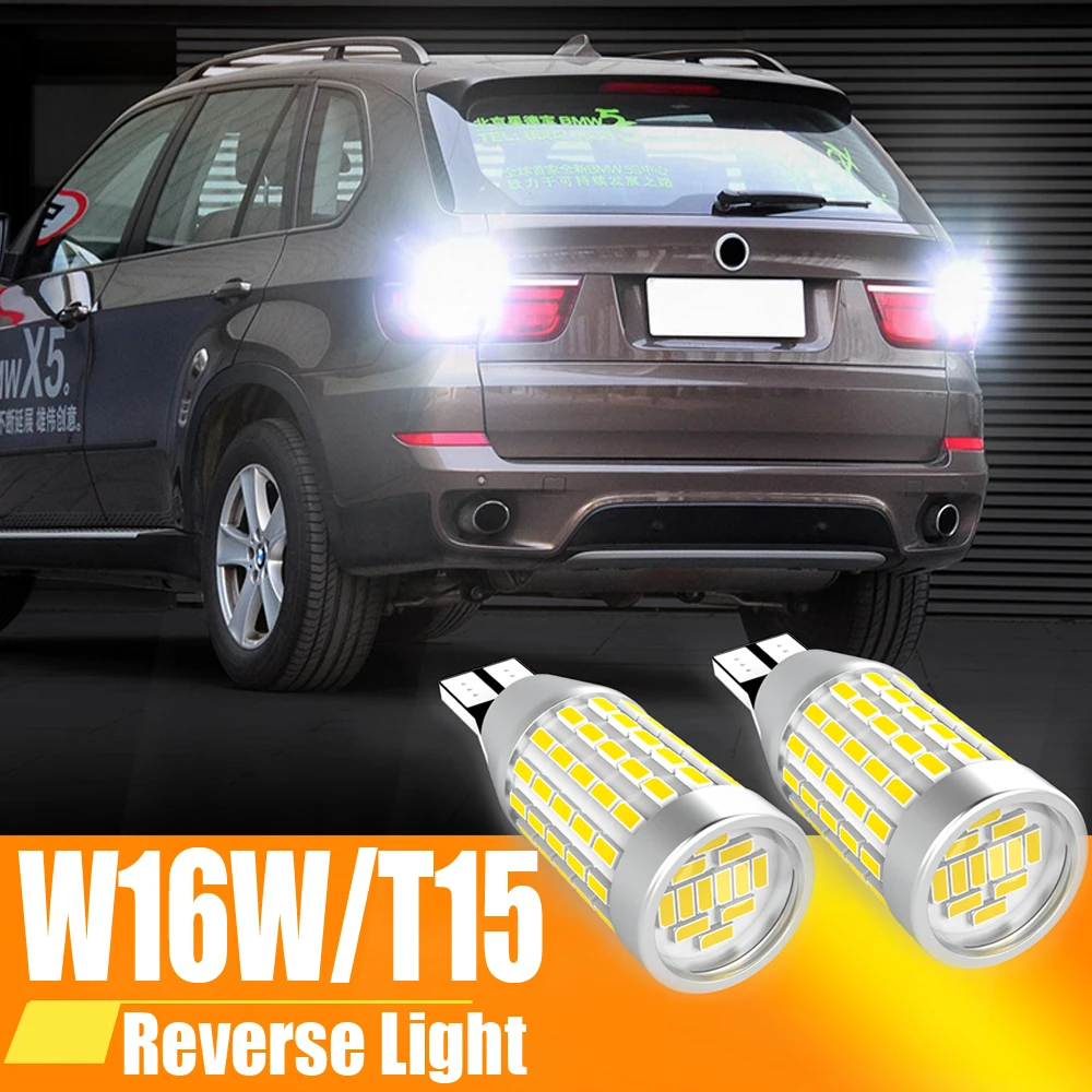 

2pcs LED Reverse Light Blub Lamp W16W T15 921 Canbus For BMW F12 F13 F06 E65 E66 E67 F01 F02 F03 F04 X3 E83 X3 F25 X5 E70 Z4 E89