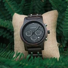 Часы наручные BOBO BIRD для мужчин и женщин, простые с календарем и хронографом, кварцевый механизм, хороший подарок на заказ