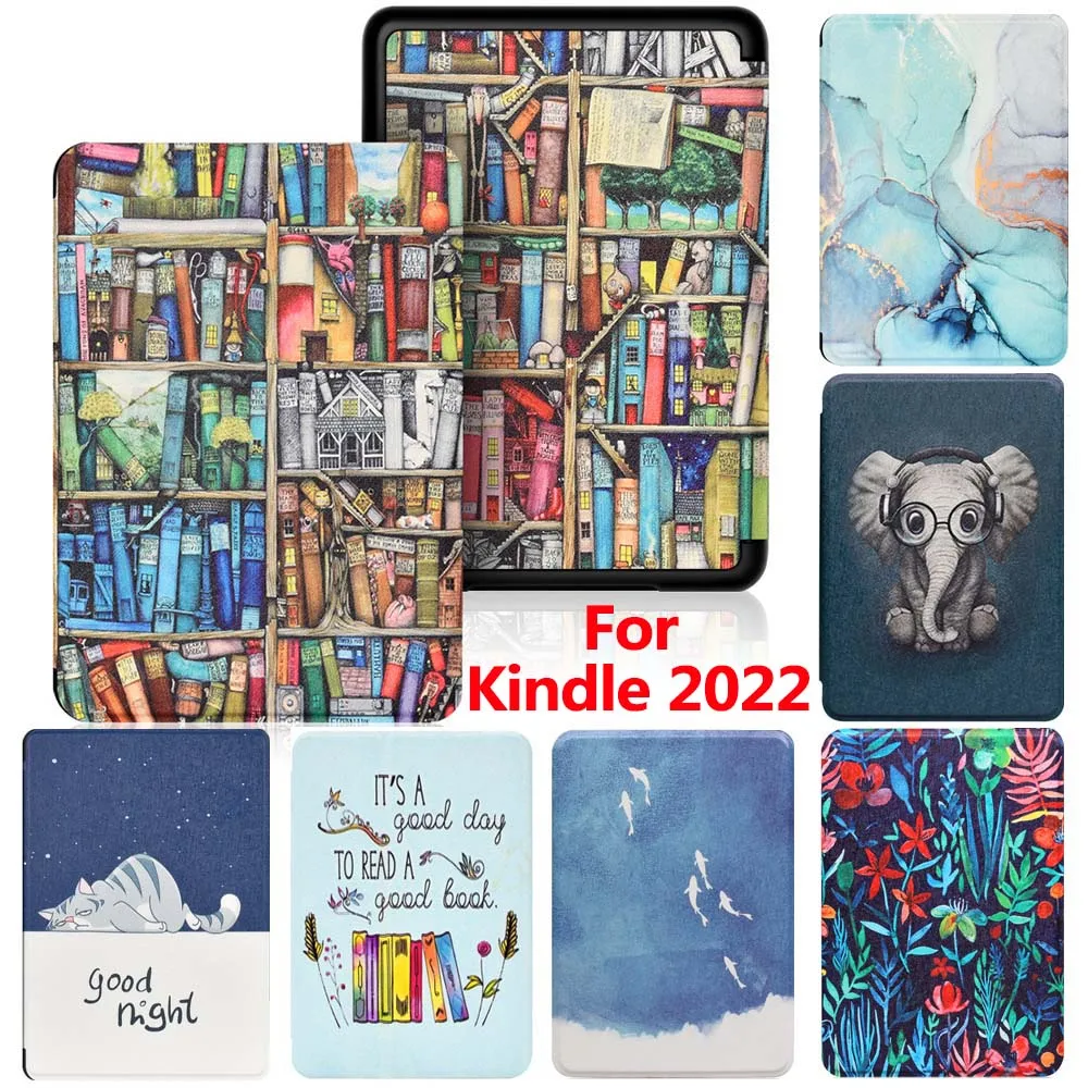 

Case For All-New 2022 Kindle Paperwhite 11th Generation 6 Inch C2V2L3 Protective Shell Magnetic Flip E-book Cover Pouch Funda