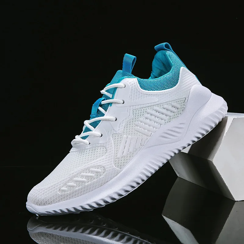 

Кроссовки мужские сетчатые на шнуровке, легкие кеды, Вулканизированная подошва, Повседневная прогулочная обувь