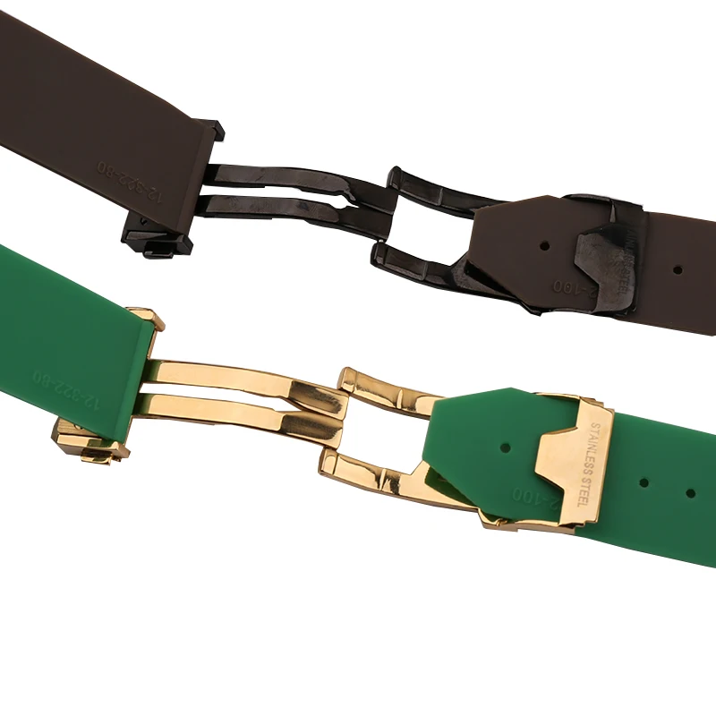 Watch Accessories 25 * mm 19 mm Natural Silicone Watch Strap For Hublot Strap Men's and Women's Watch Strap