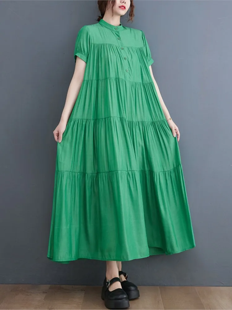 Модное женское Повседневное платье Oladivi большого размера Новинка лета 2022 пляжные