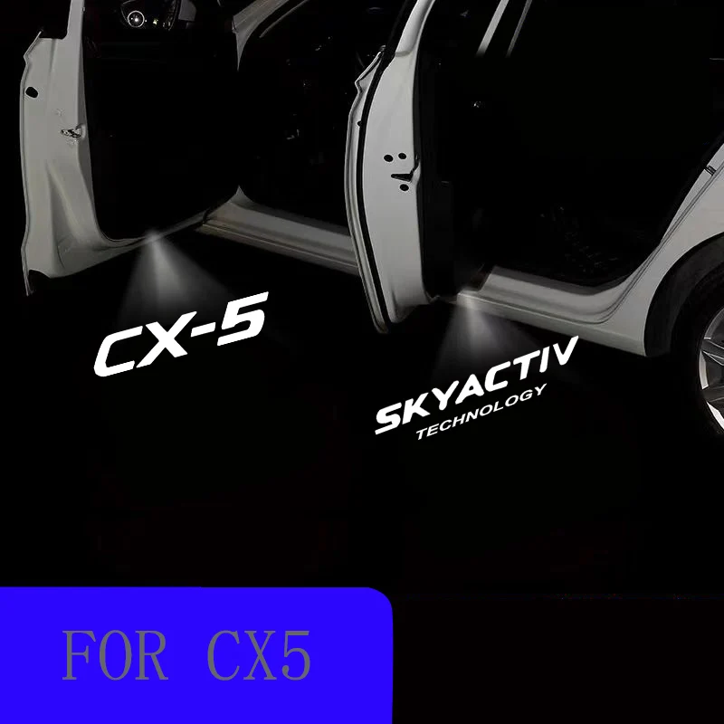 2 шт. проектор для двери автомобиля Mazda CX 5 KE KF skyфитнес 2012-2022 2023