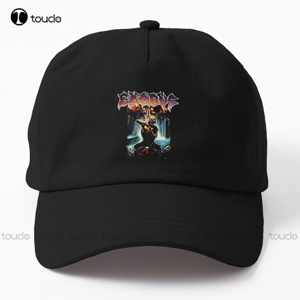 

Exodus Blood In Blood Out Dad Hat Captains Hat Cotton Outdoor Simple Vintag Visor Casual Caps Hip Hop Trucker Hats Denim Caps