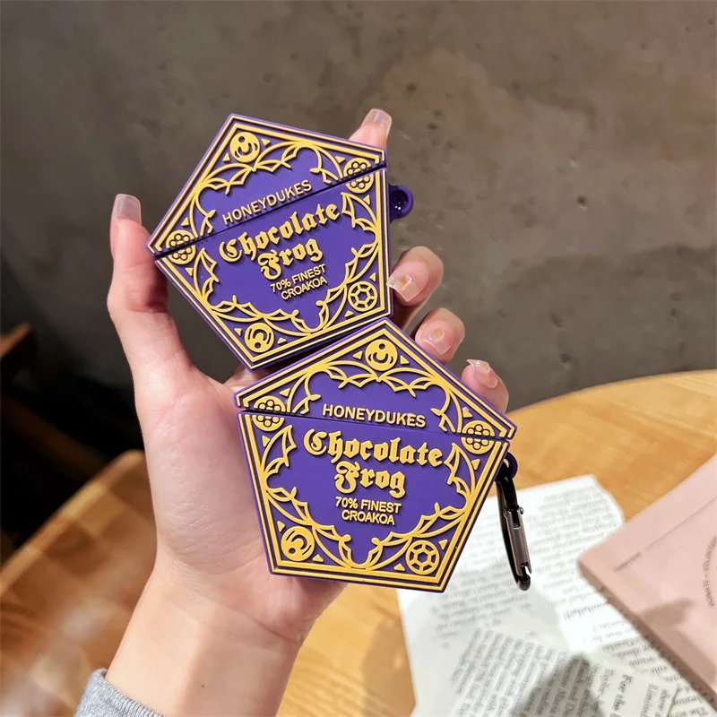 

Harry Potter Figure Badge Cartoon Cover for Apple AirPods 2 3 1Case for AirPods Pro Wireless Headphone Bluetooth Earphones Case
