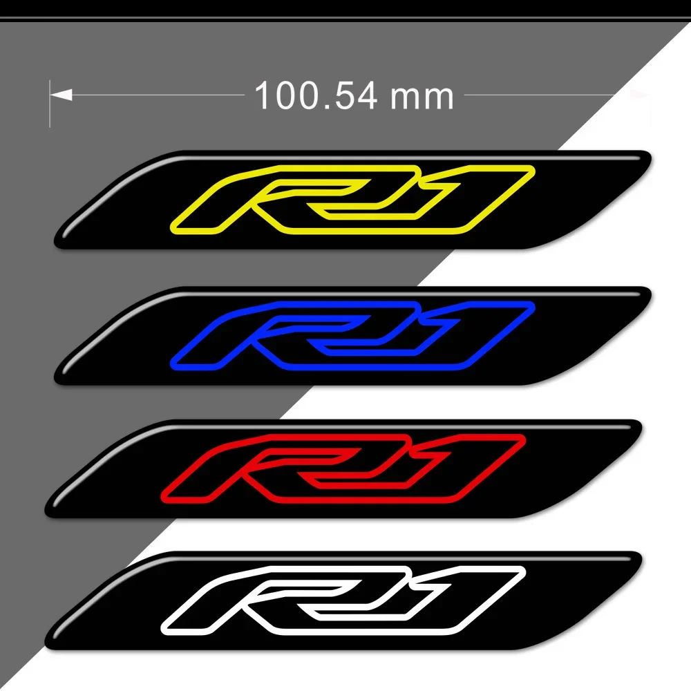 Motorcycle Emblem Logo Gas Knee Kit Tank Pad Stickers Decals Protector For YAMAHA YZF-R1 YZFR1 YZF R1 R 1000