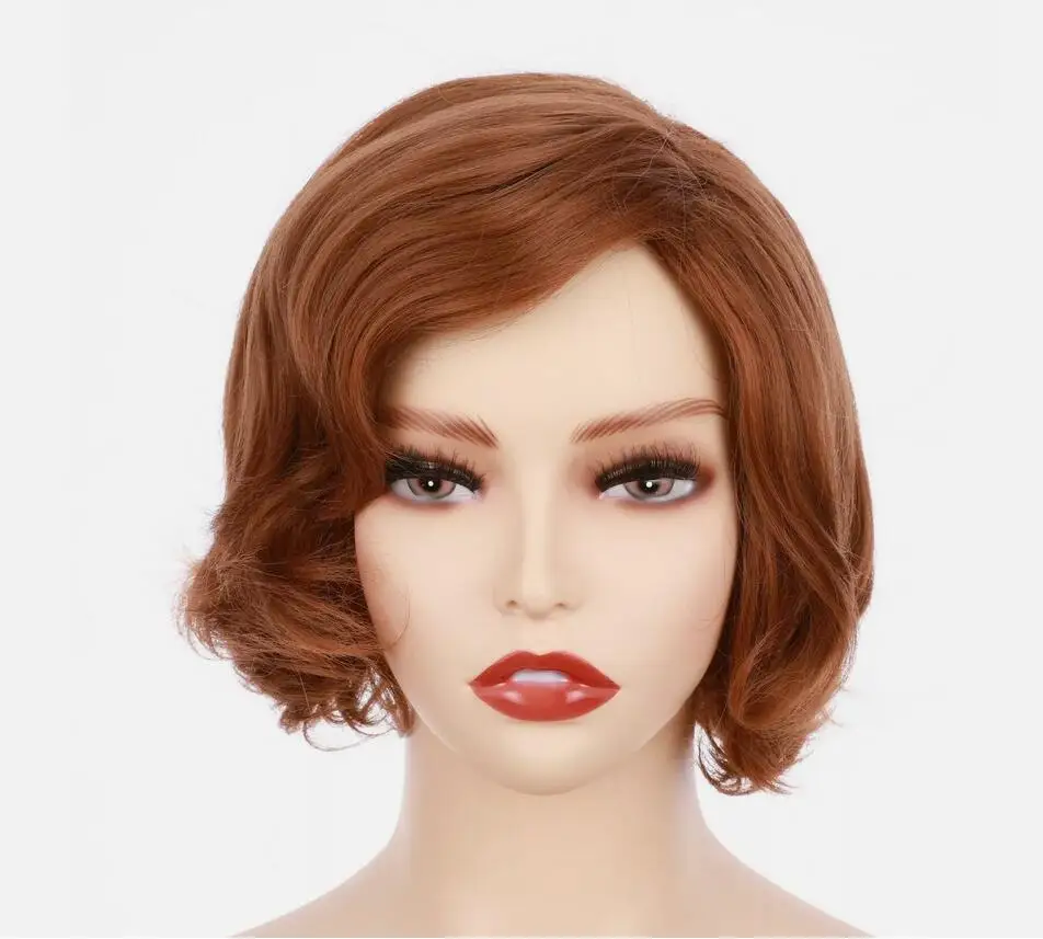 Женский короткий парик для косплея Боб Хэллоуин