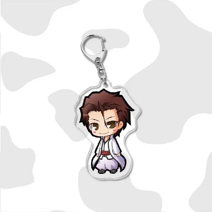 Новинка брелок для ключей из аниме отбеливатель фигурки косплея Aizen Sousuke Ulquiorra Cifer
