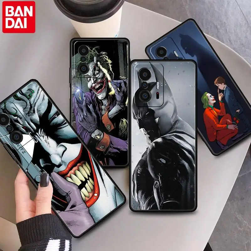 Бэтмен Джокер для Xiaomi Mi Note 10 Lite 11X 12X 11 12 Pro 10T 10S 11T 11i Ультрачерный чехол мягкий Coque |