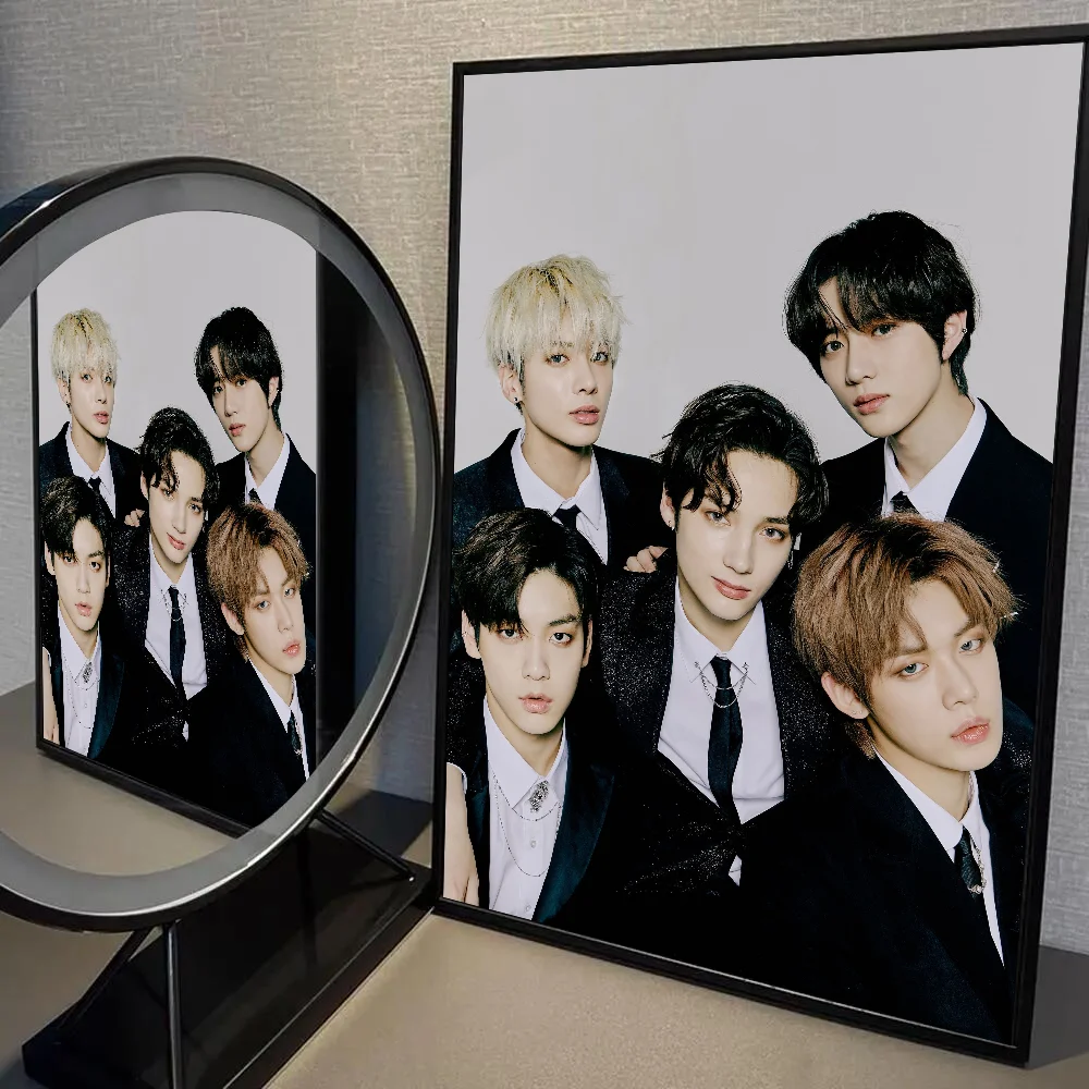 South Korean Boy Group T-TOMORROW X-X T-TOGETHER Poster Wall Art Home Decor Room Digital Painting Living Restaurant