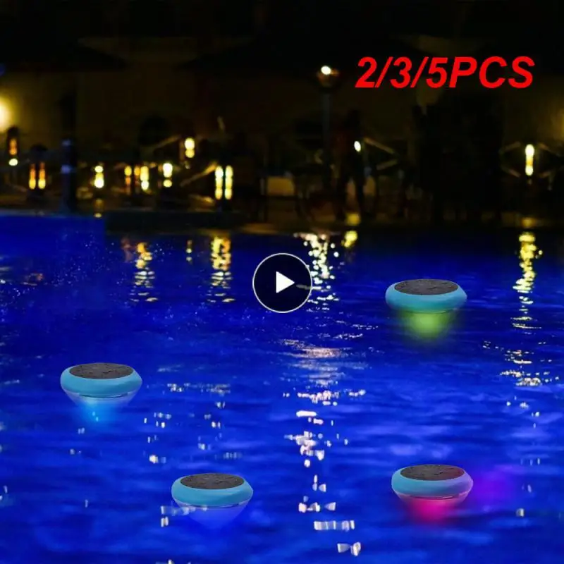 

2/3/5PCS LED Lights Waterproof RGB Underwater Light For Wedding Light Tub Pond Pool Bathtub Aquarium Party Swimming Pool Decor