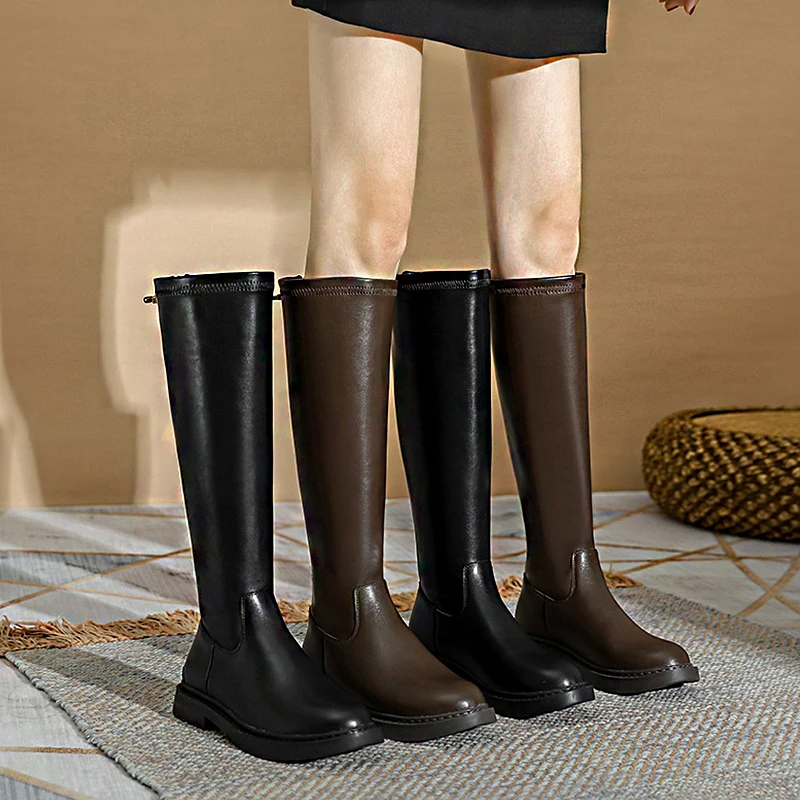 

Women's Shoes 2022 Autumn And Winter New Thick-Soled Martin Boots Long Knee-Length Boots Warm Winter Boots Shoes For Women