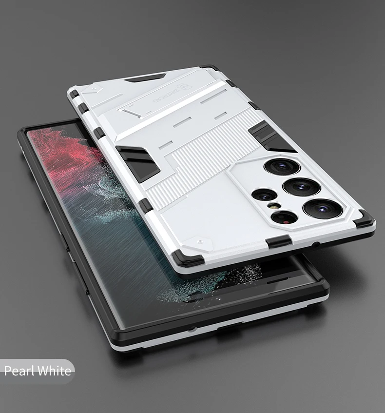 For Samsung Galaxy S23 Ultra Case Cover Samsung S23 Plus Shockproof Bumper Hard Holder Phone Cover For Samsung S23 Ultra 5G Case