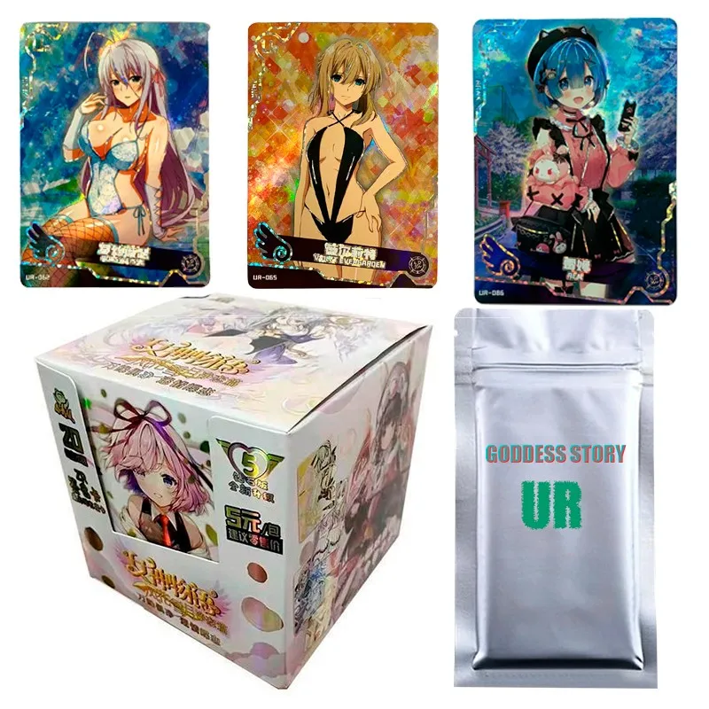 

Goddess Story Collection Cards +1PC Rare Hidden UR Card Child Kid Birthday Gift Board Game Cards Table Toys For Family Christmas