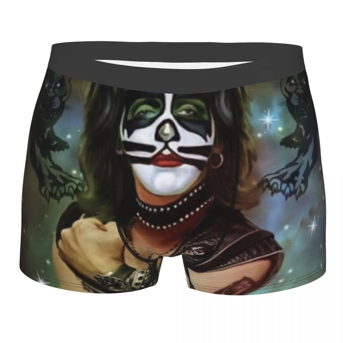 

Cool Kiss Rock Band Boxers Shorts Underpants Male Stretch Briefs Underwear