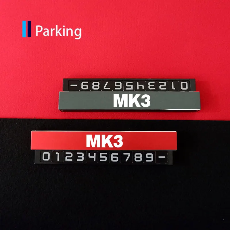

Car Temporary Parking Card For Volkswagen Mk3 Auto Phone Number Card For Volkswagen VW Polo Golf Passat Tiguan Beetle Caddy T5