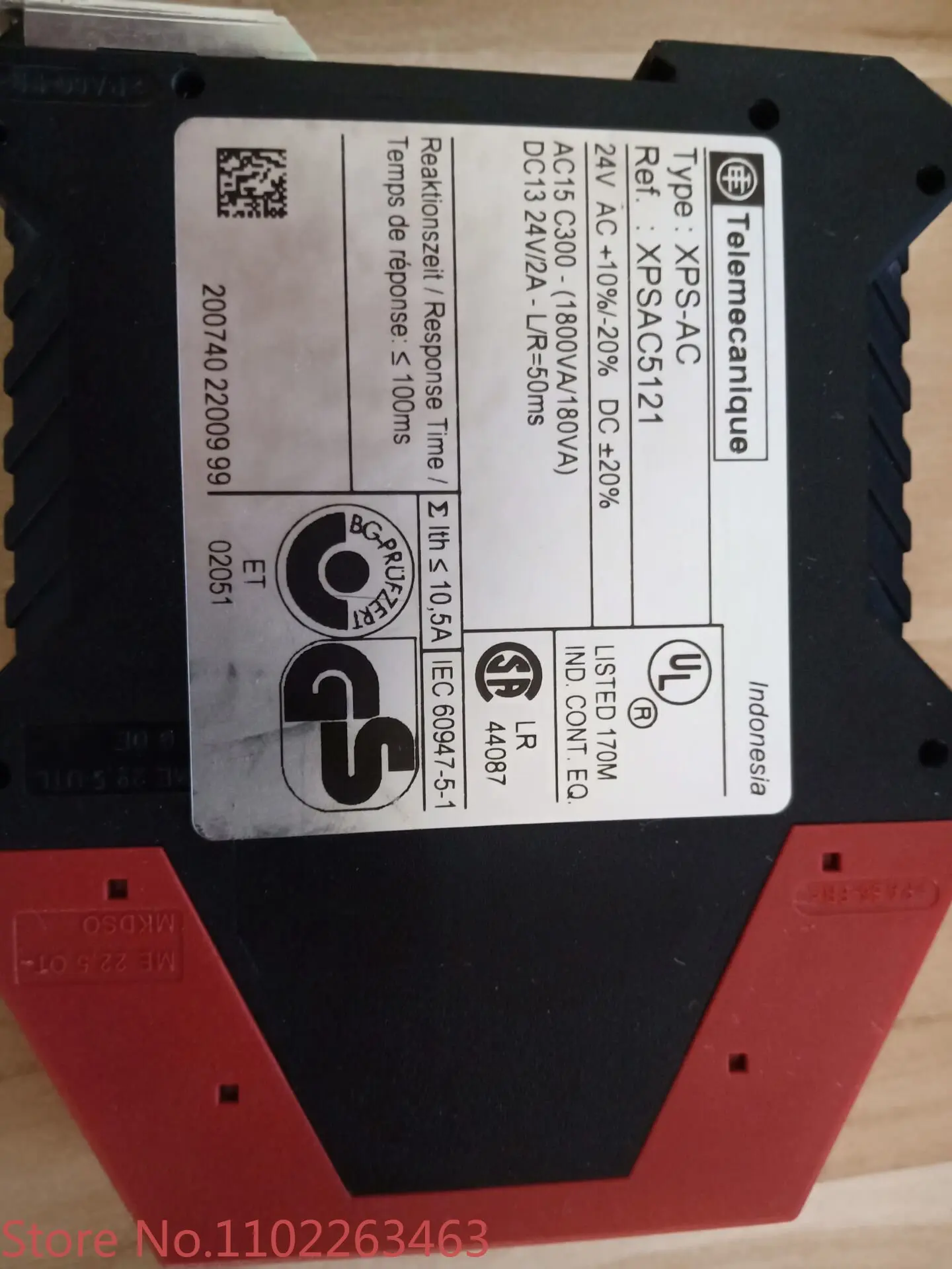 

Модуль Аварийного остановки XPSAC5121, 24 В переменного тока, модуль реле безопасности, новый оригинальный