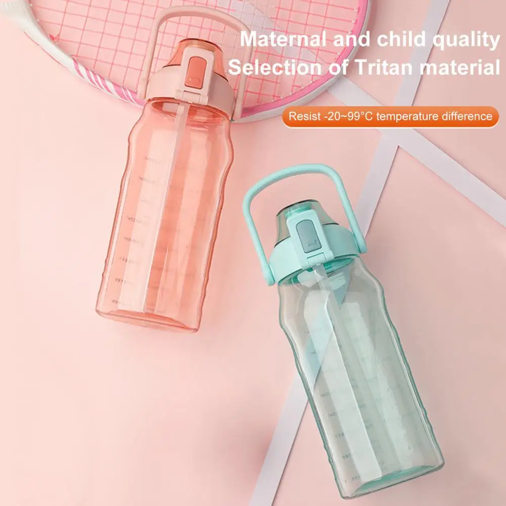 

Carry Easily Practical Water Bottle Sports Cup with Portable Handle for Outing