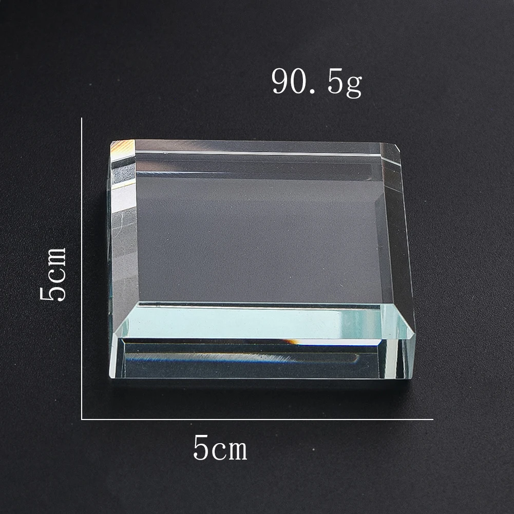 

Прозрачная хрустальная стеклянная подставка, фигурка, пресс-папье, прививка ресниц, клей, держатель, поддон для дизайна ногтей, основа для рисования, декор пьедесталя