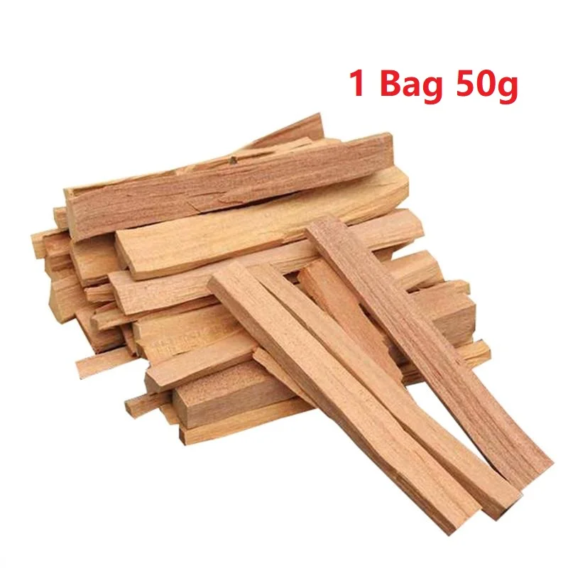 

50g Natural Sandalwood Incense Sticks Natural Hand Split Wood Strips Purifying Healing Meditation Stress Relief Aromatherapy