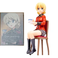original girls und panzer model kit anime figure darjeeling 120 action figures collectible ornaments toys gifts for kids dolls