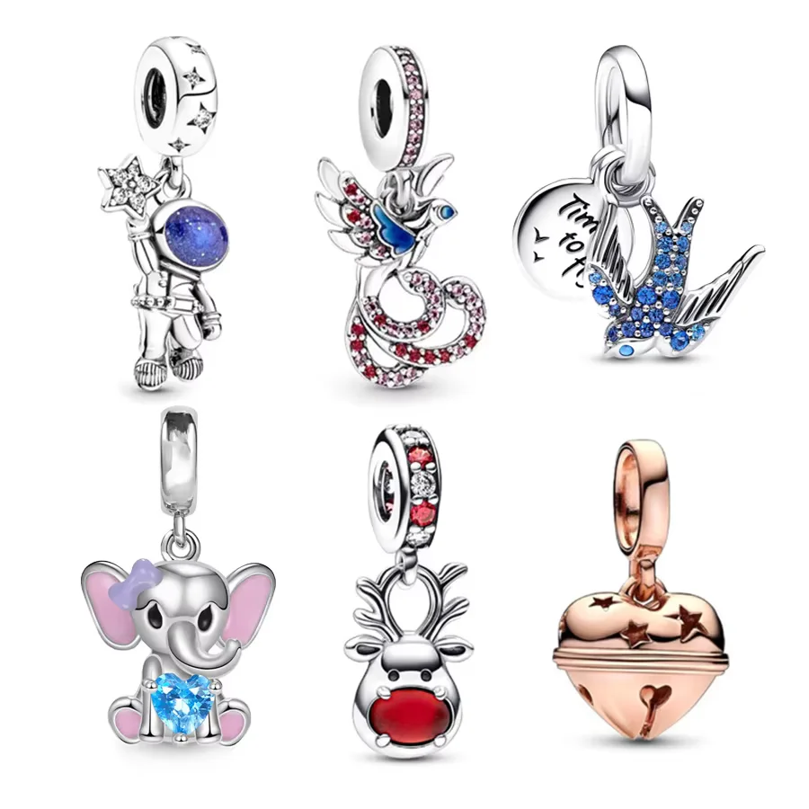 Лидер продаж кулон ювелирное изделие подарок космонавт сова красный нос олень