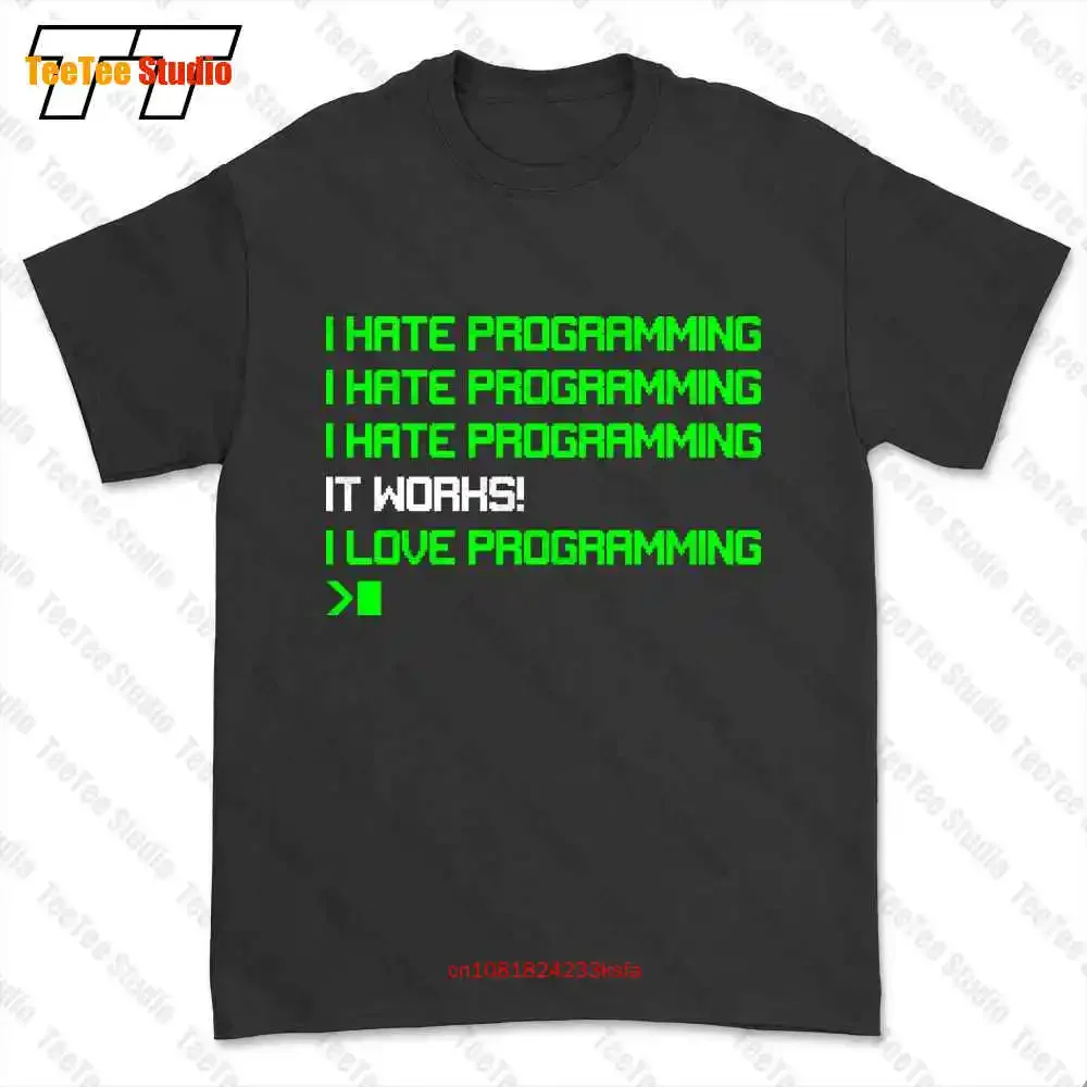 I Hate Programming T-shirt Tee 1RM4