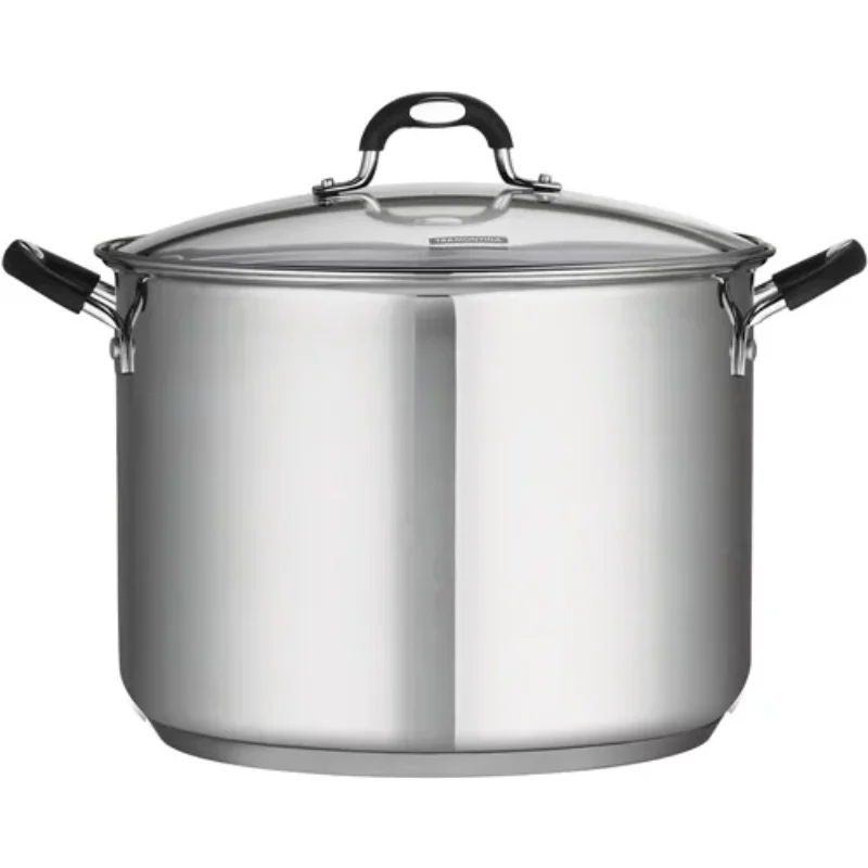 

Tramontina 16 Quart Stainless Steel Covered Stock Pot