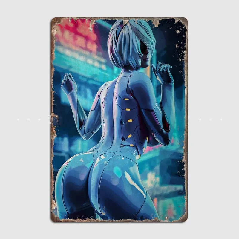 Винтажный металлический настенный знак табличка-комикс игры зло фильмы и