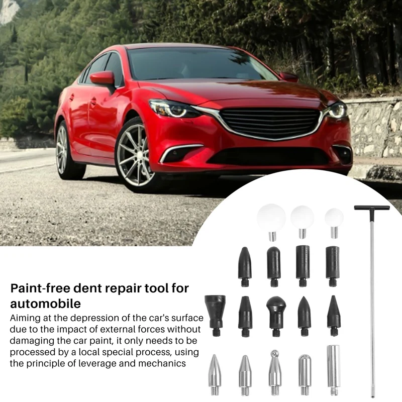 Инструменты для ремонта вмятин без покраски новая конструкция стержни
