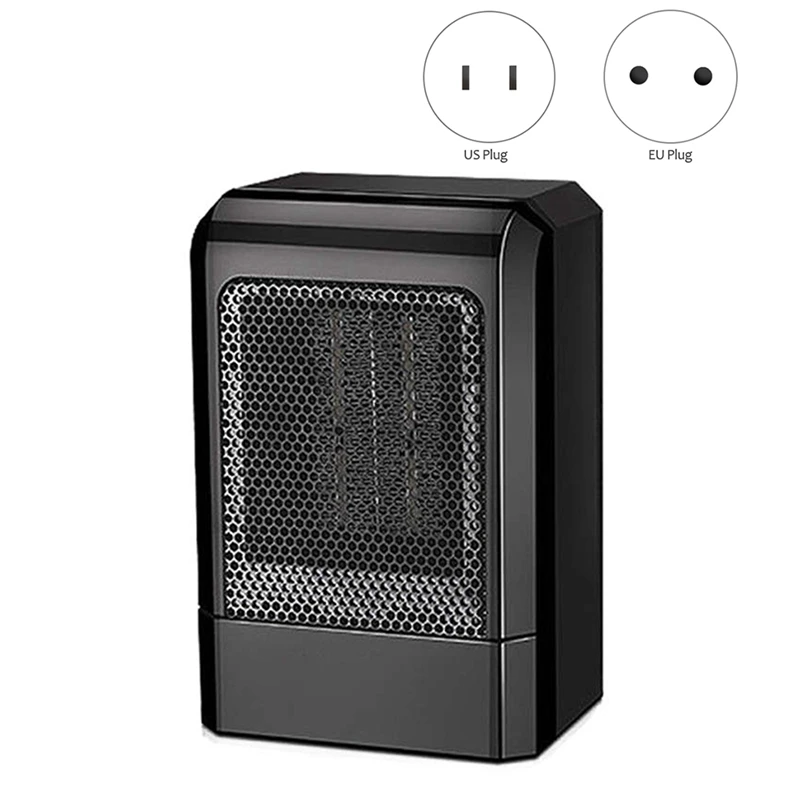

Portable Electric Space Heater, Electric Hot Fan, Safe and Quiet Ceramic Heater Fan, for Office Desk Indoor Use
