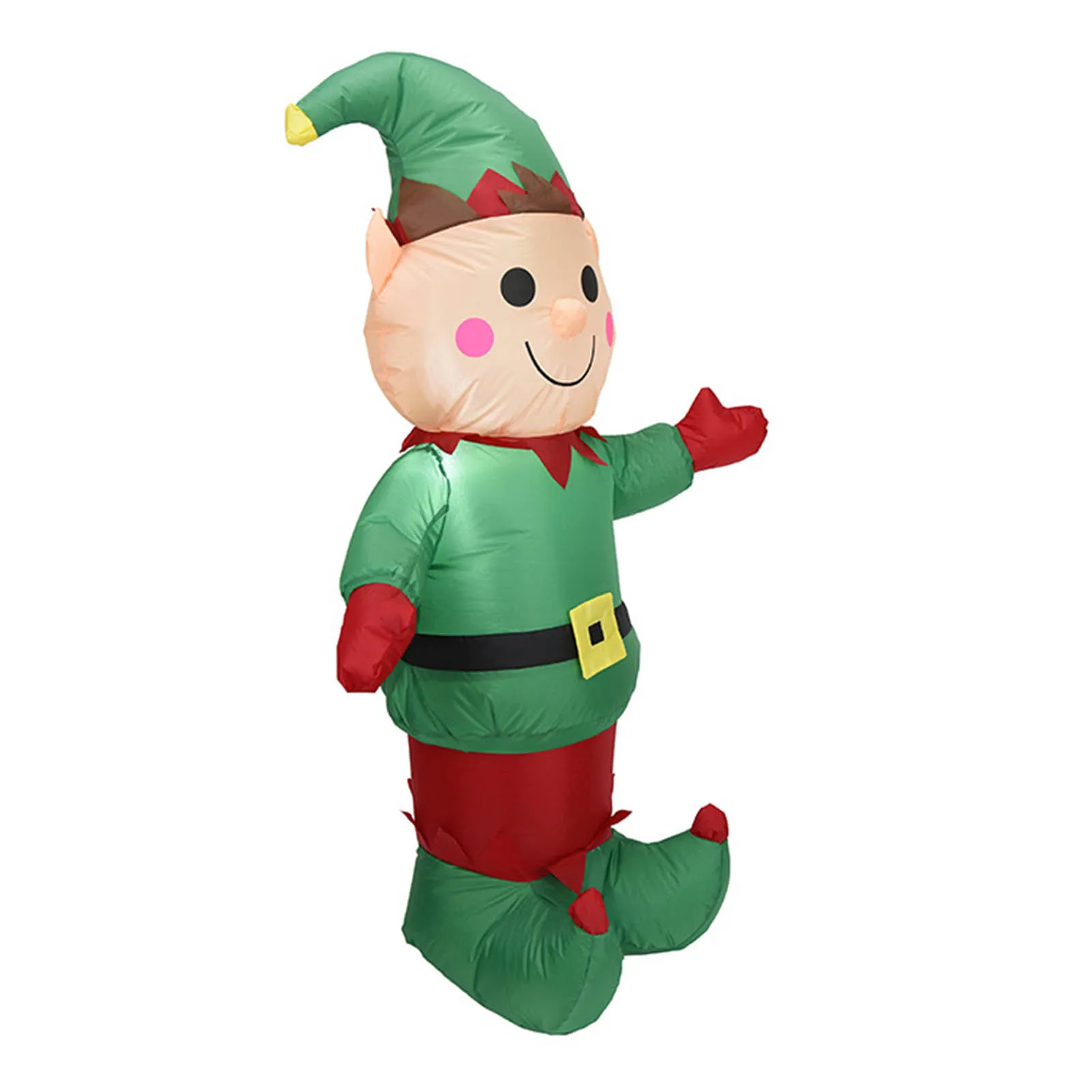 

Рождественский надувной эльф с подсветкой, надувной Рождественский эльф светодиодный светодиодной подсветкой, украшение для рождества, дл...