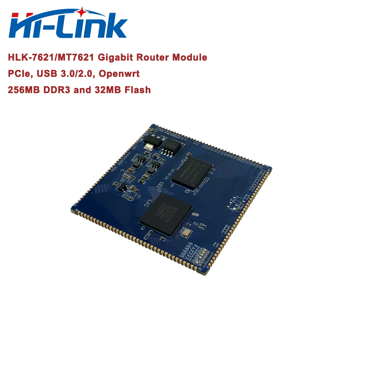 10/100 Мбит/с MT7621 Gigabit Router Module Openwrt HLK-7621 | Электроника