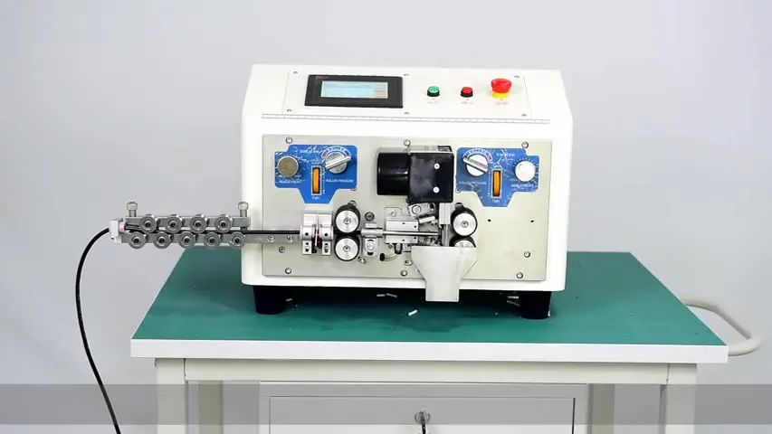 

copper wire sheathed cable cutter machine Wire cutting stripping usb mobile data making