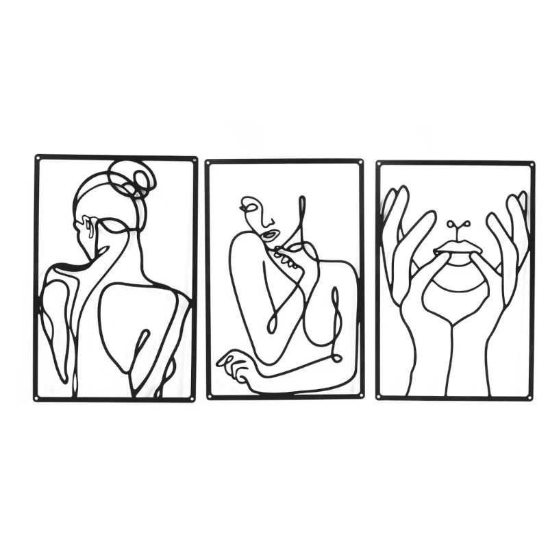 

Металлическая Женская Рамка с рисунком, подвесные аксессуары