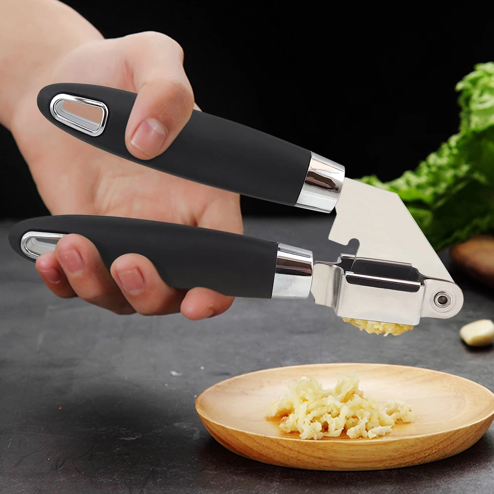 

Ручная фотокамера из нержавеющей стали с мягкой ручкой для домашней кухни, Черная