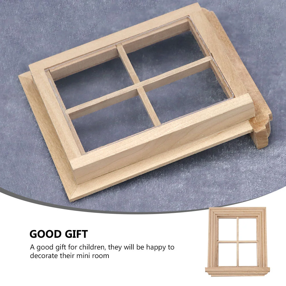 Кукольный домик сделай сам жалюзи простые четырехпастные оконные украшение