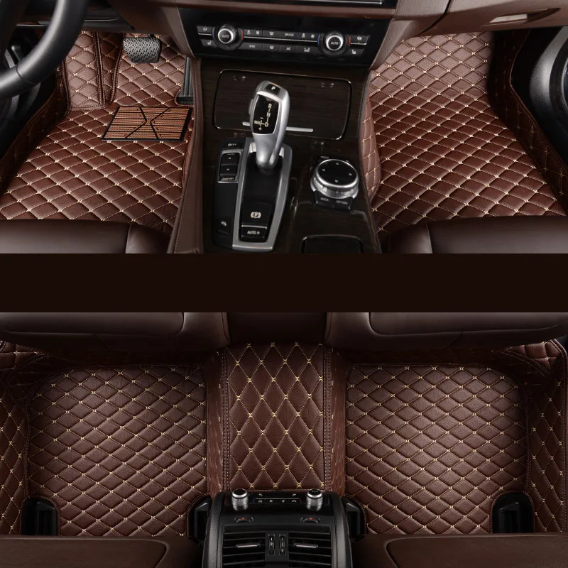 

3D 5D Custom car mats leather car floor mats