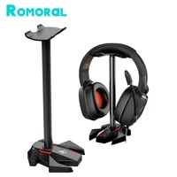 headphone stand table headset holder universal earphone stand with aluminum support bar headrest professional desk holder stand