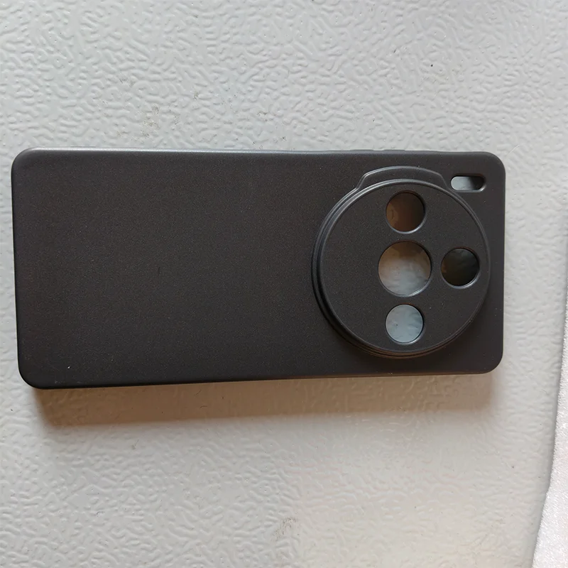 Чехол для Nubia Z60S Pro NX725J  Мягкий TPU  Черный  Тонкий  Матовый силиконовый чехол для ZTE Nubia Z60S Pro  Задняя крышка Z60SPro  Чехлы для телефонов (art.: 3920caa41778e) - 3920caa41778e